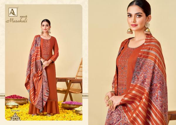 Alok Masakali Fancy Pashmina Dress Material Collection